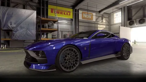 CSR2 Aston Martin Valour Purple Stars Car