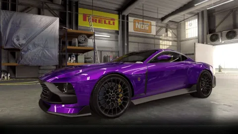 CSR2 Aston Martin Valour Purple Stars Car