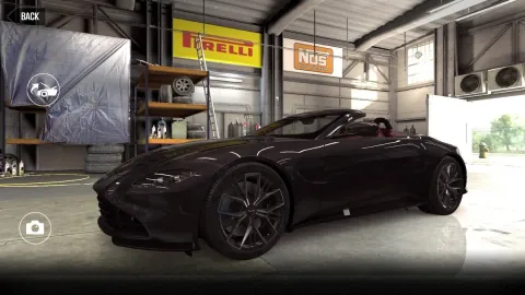 Aston Martin Vantage Roadster (2021) - Maxed CSR2 Car OnyxBlack