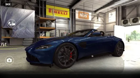 Aston Martin Vantage Roadster (2021) - Maxed CSR2 Car SabiroBlue