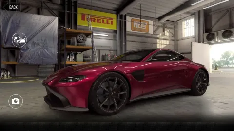 Aston Martin Vantage V8 (2018) - Maxed CSR2 Car DiavoloRed
