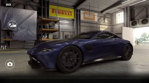 Aston Martin Vantage V8 (2018) - Maxed CSR2 Car MarianaBlue