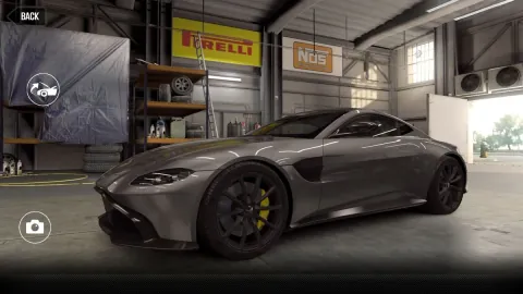 Aston Martin Vantage V8 (2018) - Maxed CSR2 Car SkyfallSilver