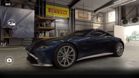 Aston Martin Vantage V8 (2018) - Maxed CSR2 Car UltramarineBlack