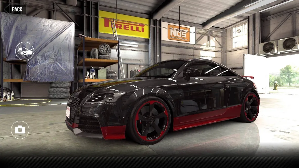 CSR2 Audi TT RS Gold Stars Car