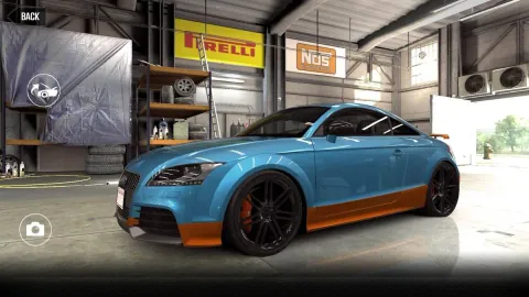 CSR2 Audi TT RS Gold Stars Car