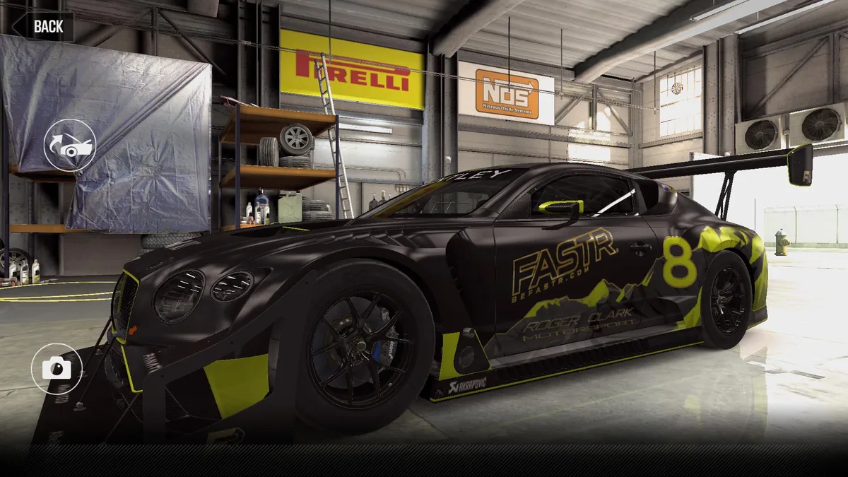 CSR2 Bentley Continental GT3 Pikes Peak Race Car Purple Stars Car
