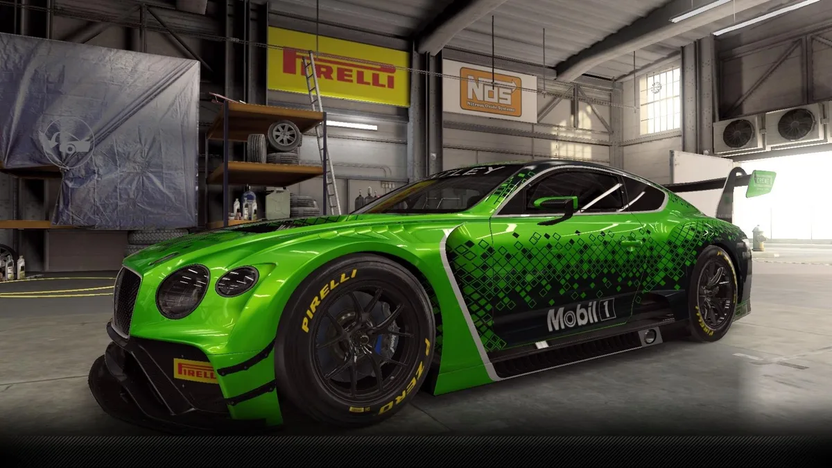 CSR2 Bentley Continental GT3 Purple Stars Car