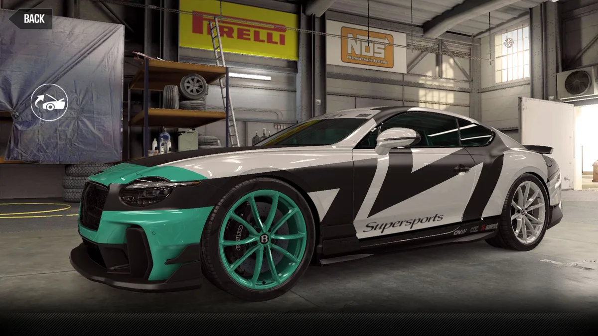 CSR2 Bentley Supersports #199 Purple Stars Car