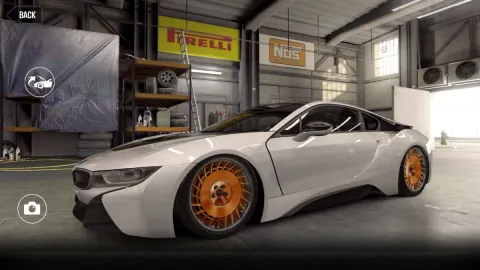 CSR2 BMW 2014 i8 Purple Stars Car