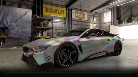 CSR2 BMW ACS8 Purple Stars Car