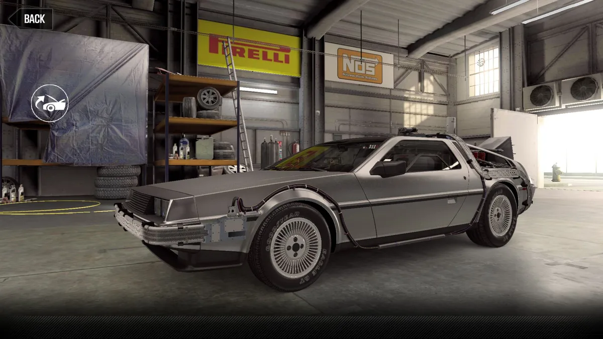 CSR2 DeLorean BTTF Part II 'Time Machine' Purple Stars Car