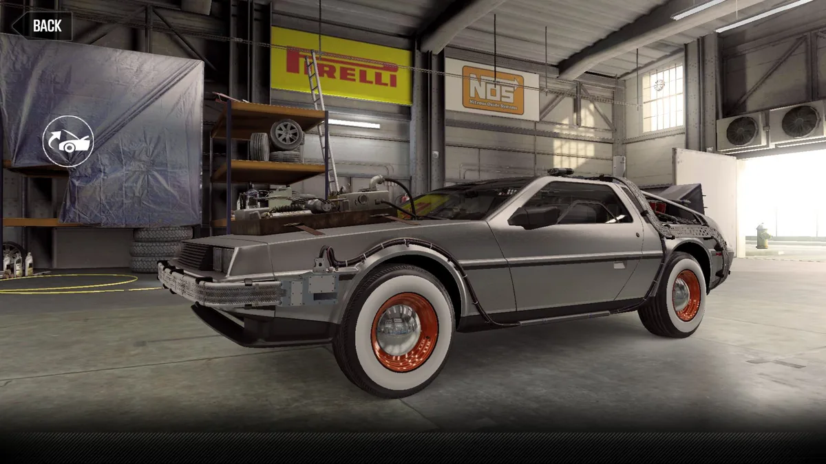 CSR2 DeLorean BTTF Part III 'Time Machine' Purple Stars Car