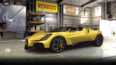 Bugatti W16 Mistral (2023) - Maxed CSR2 Car JauneMolsheim