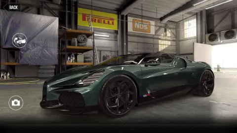Bugatti W16 Mistral (2023) - Maxed CSR2 Car DarkGreen