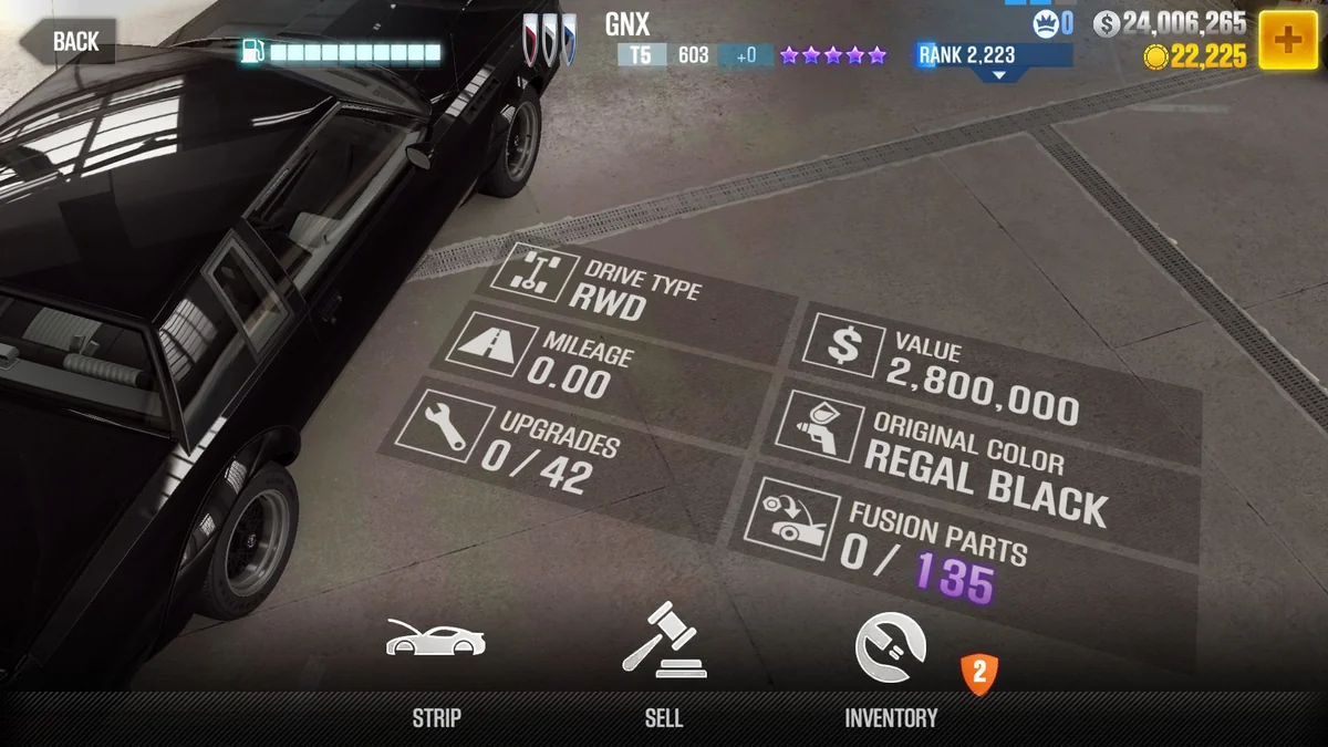 Buick GNX CSR2 fusion parts and tune setup
