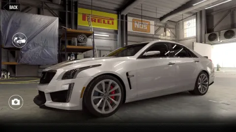Cadillac CTSV (2017) - Maxed CSR2 Car Cadillac CTS-V (CrystalWhiteTricoat) 1