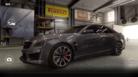 Cadillac CTSV (2017) - Maxed CSR2 Car SatinSteel