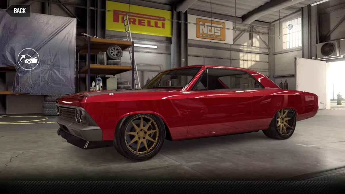 CSR2 Chevrolet American Legends Chevelle 'Phoenix' Purple Stars Car