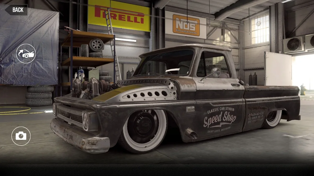 CSR2 Rico's Chevrolet C10 "Tiffany" Purple Stars Car