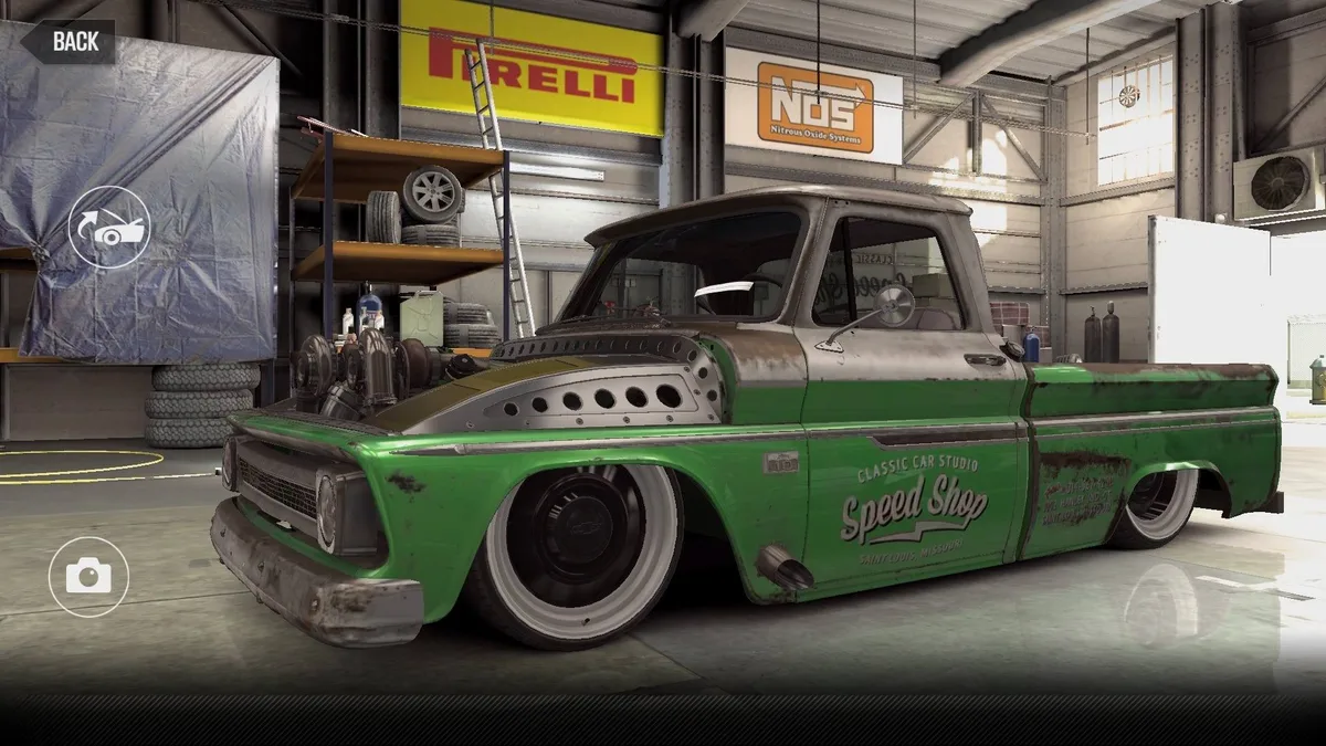 CSR2 Chevrolet C10 "Tiffany" Halloween Purple Stars Car
