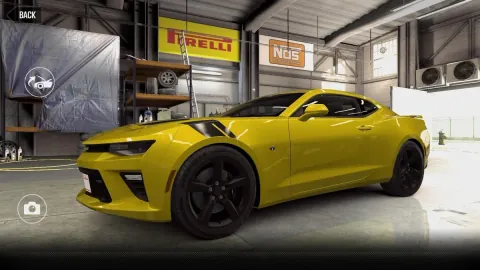 Chevrolet Camaro SS (2016) - Maxed CSR2 Car Chevrolet Camaro SS (BrightYellow) 1