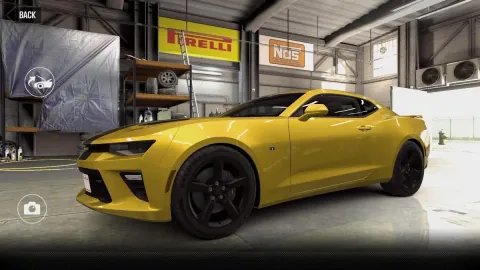 Chevrolet Camaro SS (2016) - Maxed CSR2 Car VelocityYellowTintcoat