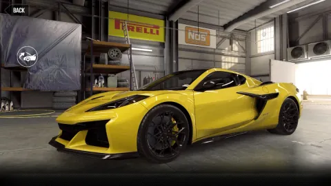CSR2 Chevrolet Corvette ZR1 (C8) Purple Stars Car