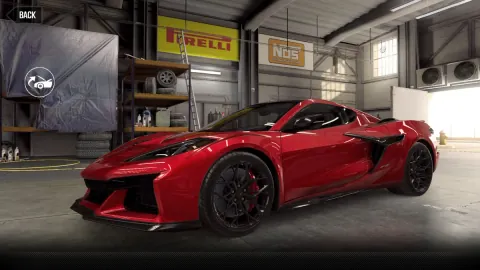 CSR2 Chevrolet Corvette ZR1 (C8) Purple Stars Car