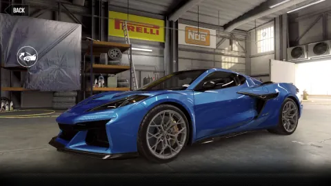 CSR2 Chevrolet Corvette ZR1 (C8) Purple Stars Car
