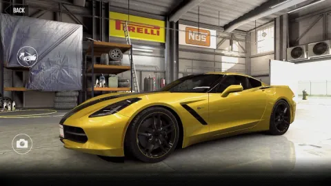 CSR2 Chevrolet Corvette Stingray Gold Stars Car