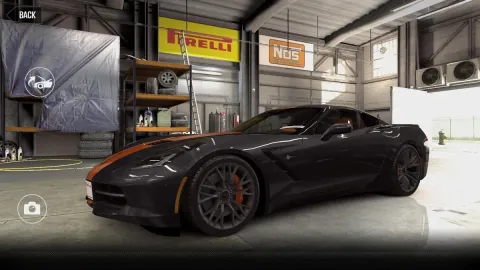 CSR2 Chevrolet Corvette Stingray Gold Stars Car