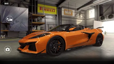 CSR2 Chevrolet 2023 Corvette Z06 Convertible Season 185 Prize Car