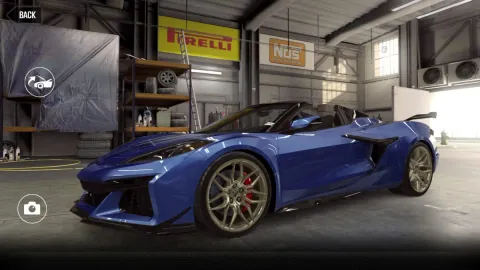 CSR2 Chevrolet 2023 Corvette Z06 Convertible Season 185 Prize Car