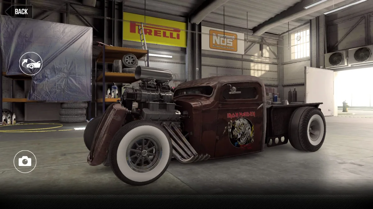 CSR2 Chevrolet Justin Woolner's 1/2 Ton Pickup 'Iron Maiden' Purple Stars Car