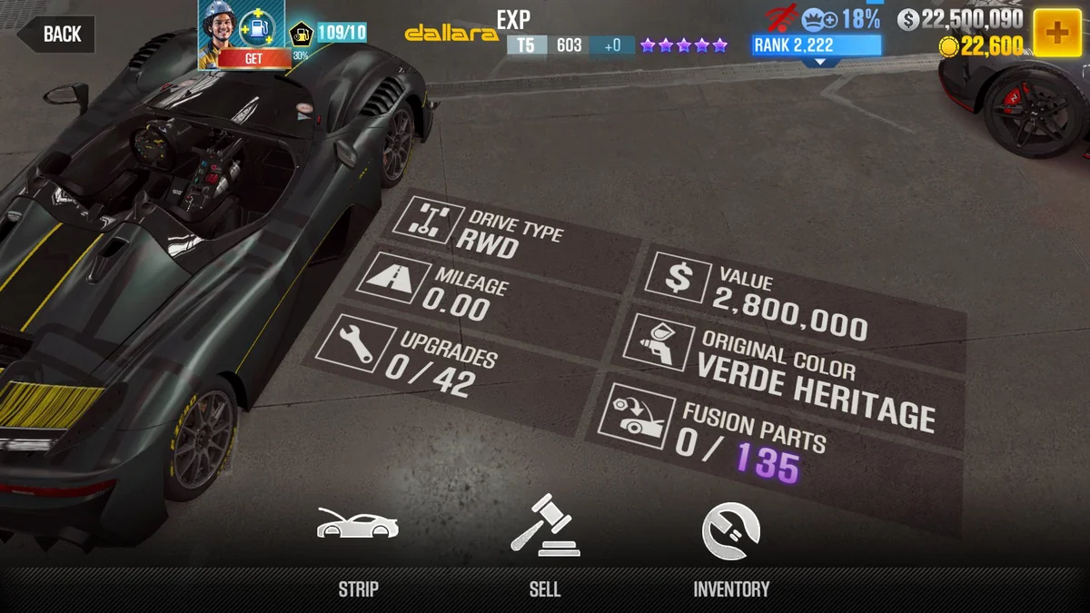 Dallara EXP CSR2 fusion parts and tune setup