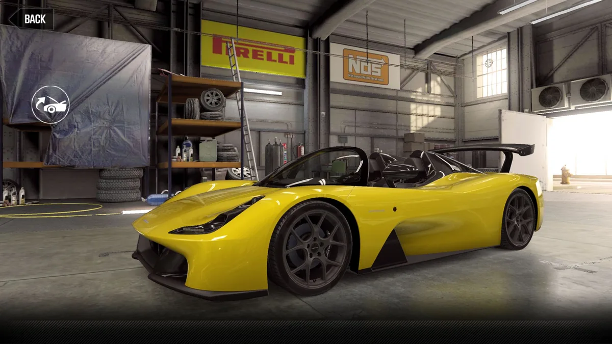 CSR2 Dallara Stradale Purple Stars Car