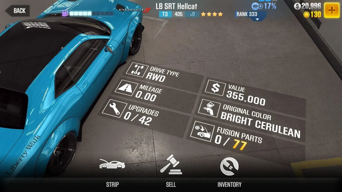 Dodge LB SRT Hellcat CSR2 fusion parts and tune setup