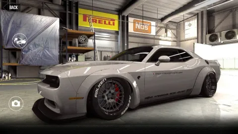 Dodge Challenger SRT Hellcat (2015) - Maxed CSR2 Car BrightWhite