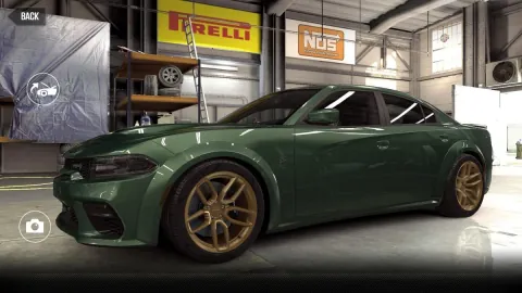 CSR2 Dodge Charger SRT Hellcat Widebody Gold Stars Car