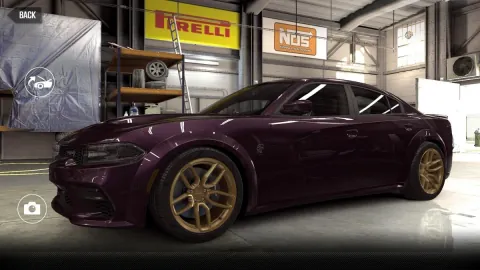 CSR2 Dodge Charger SRT Hellcat Widebody Gold Stars Car