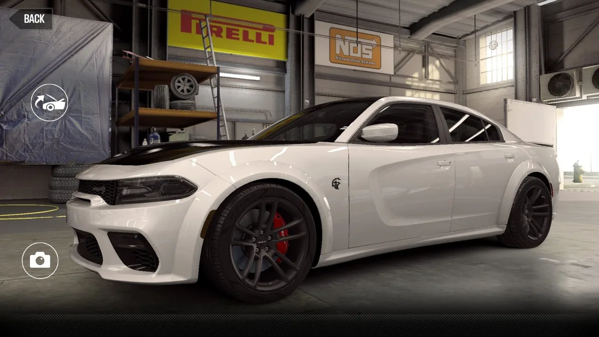 Dodge Charger SRT Hellcat Redeye in White Knuckle