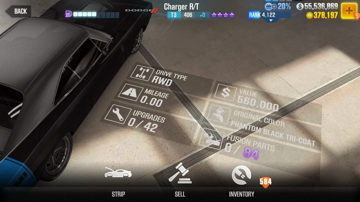 Dodge Charger R/T CSR2 fusion parts and tune setup