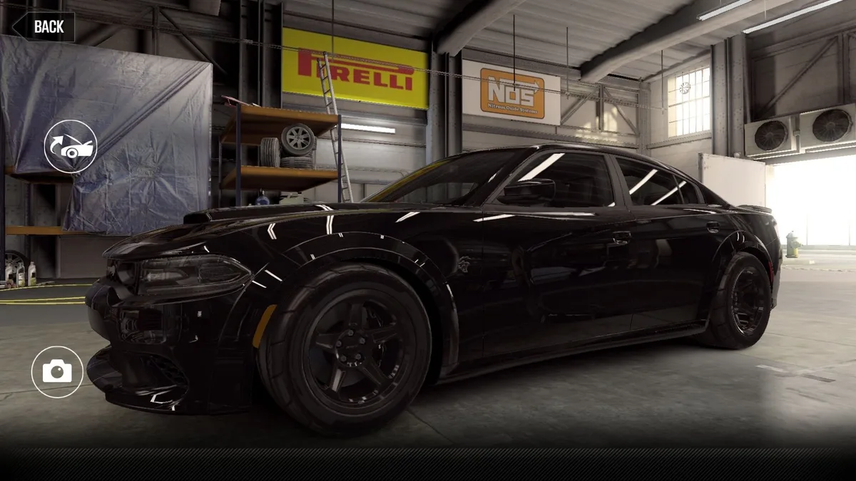 CSR2 Dodge Charger SRT Hellcat Widebody Purple Stars Car