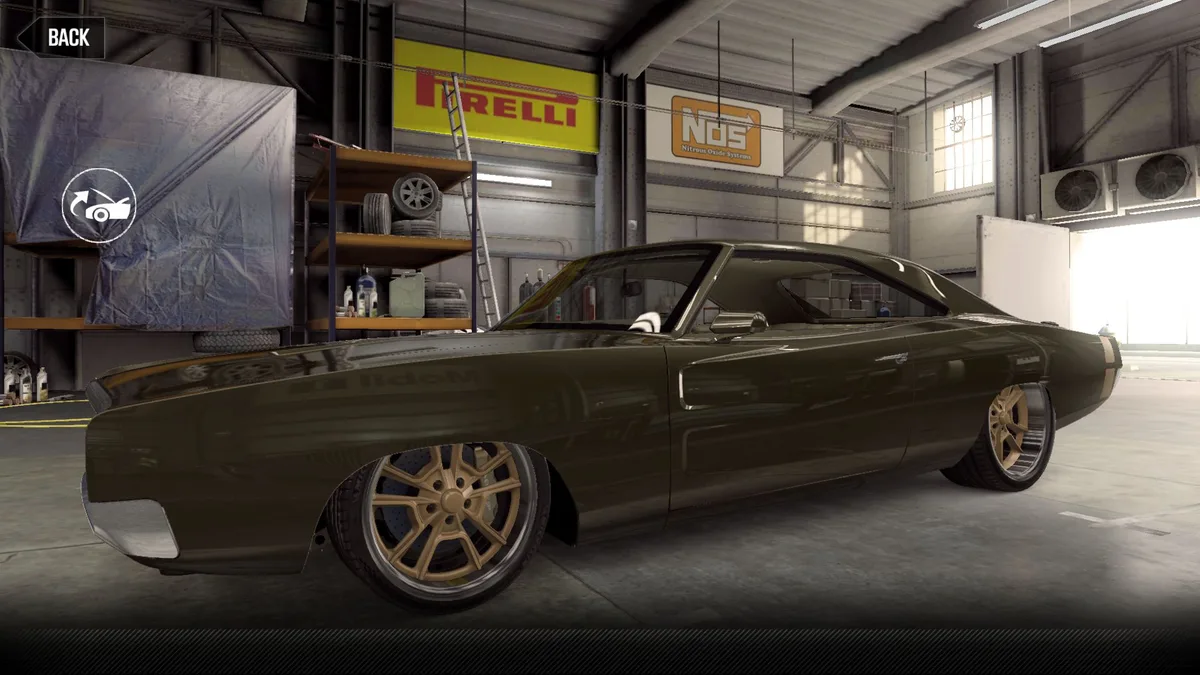 CSR2 Dodge Classic Car Studio's Charger R/T 'Double Down' Purple Stars Car