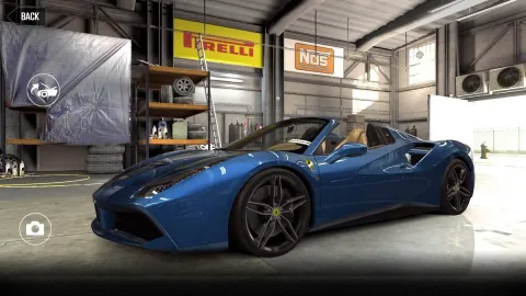 CSR2 Ferrari 488 Spider Gold Stars Car