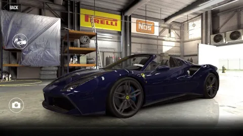 CSR2 Ferrari 488 Spider Gold Stars Car