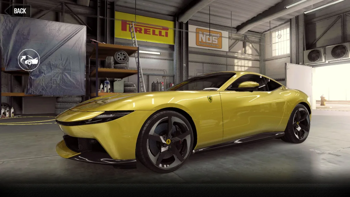 CSR2 Ferrari Amalfi Gold Stars Car