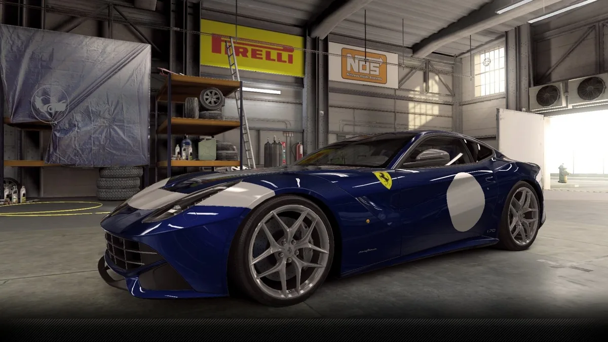 CSR2 Ferrari F12berlinetta "70th Anniversary" Purple Stars Car