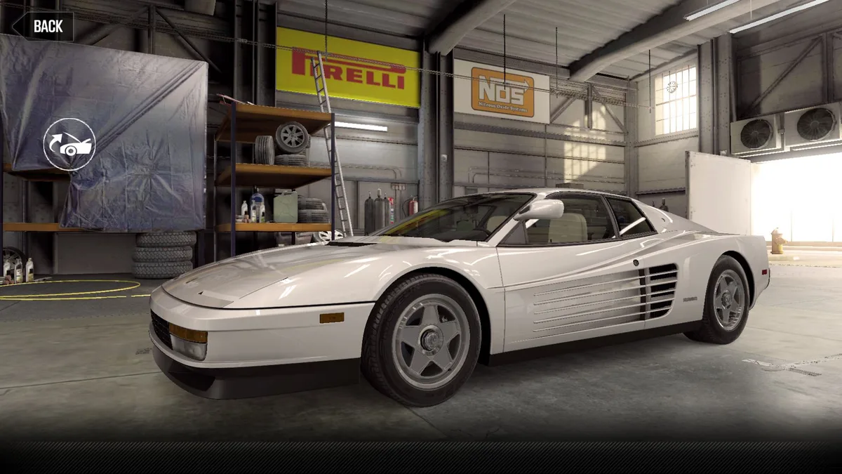 CSR2 Ferrari 512 Testarossa Purple Stars Car